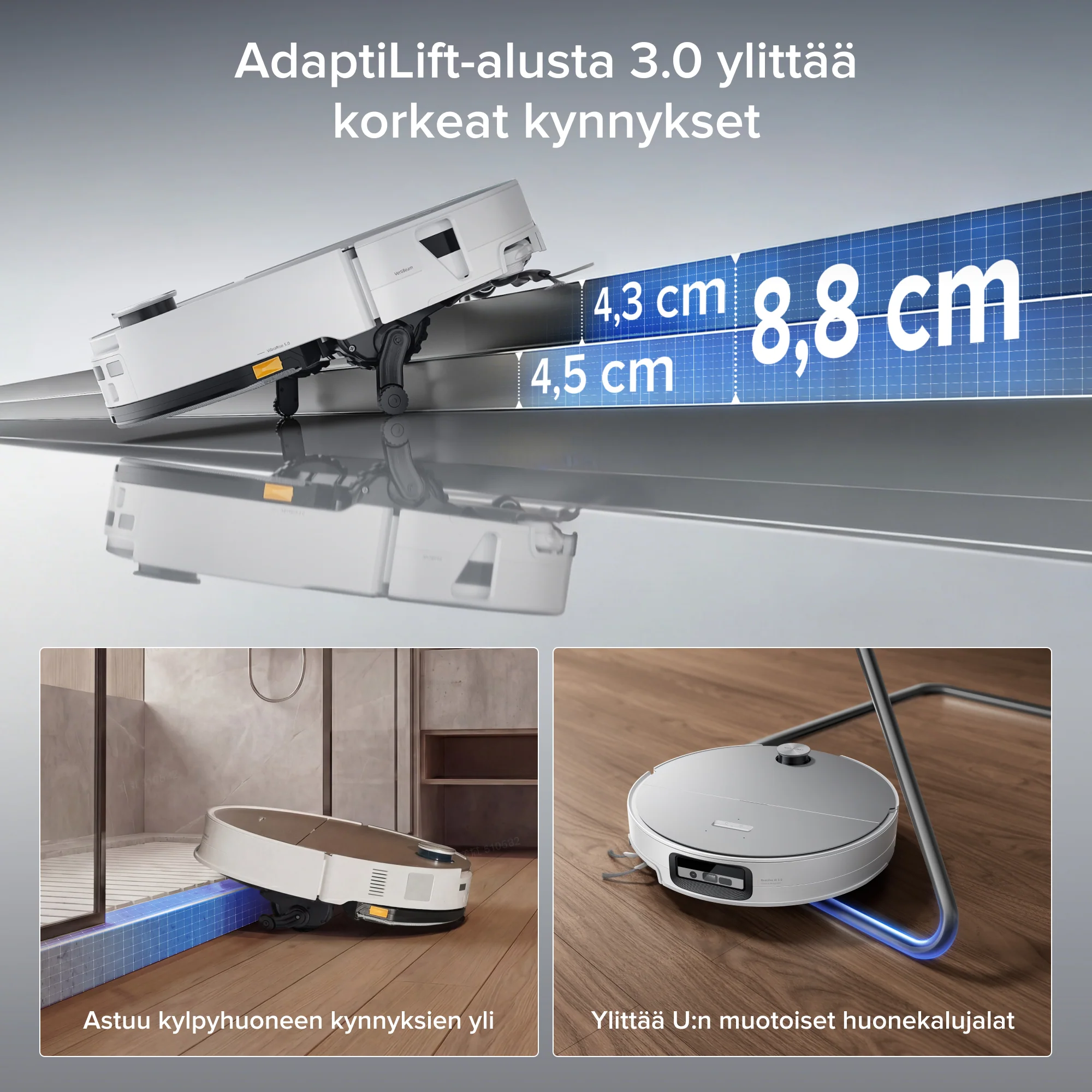 Roborock Saros 20 Sonic -robotti-imuri upouudella RockDock®:lla - Image 15