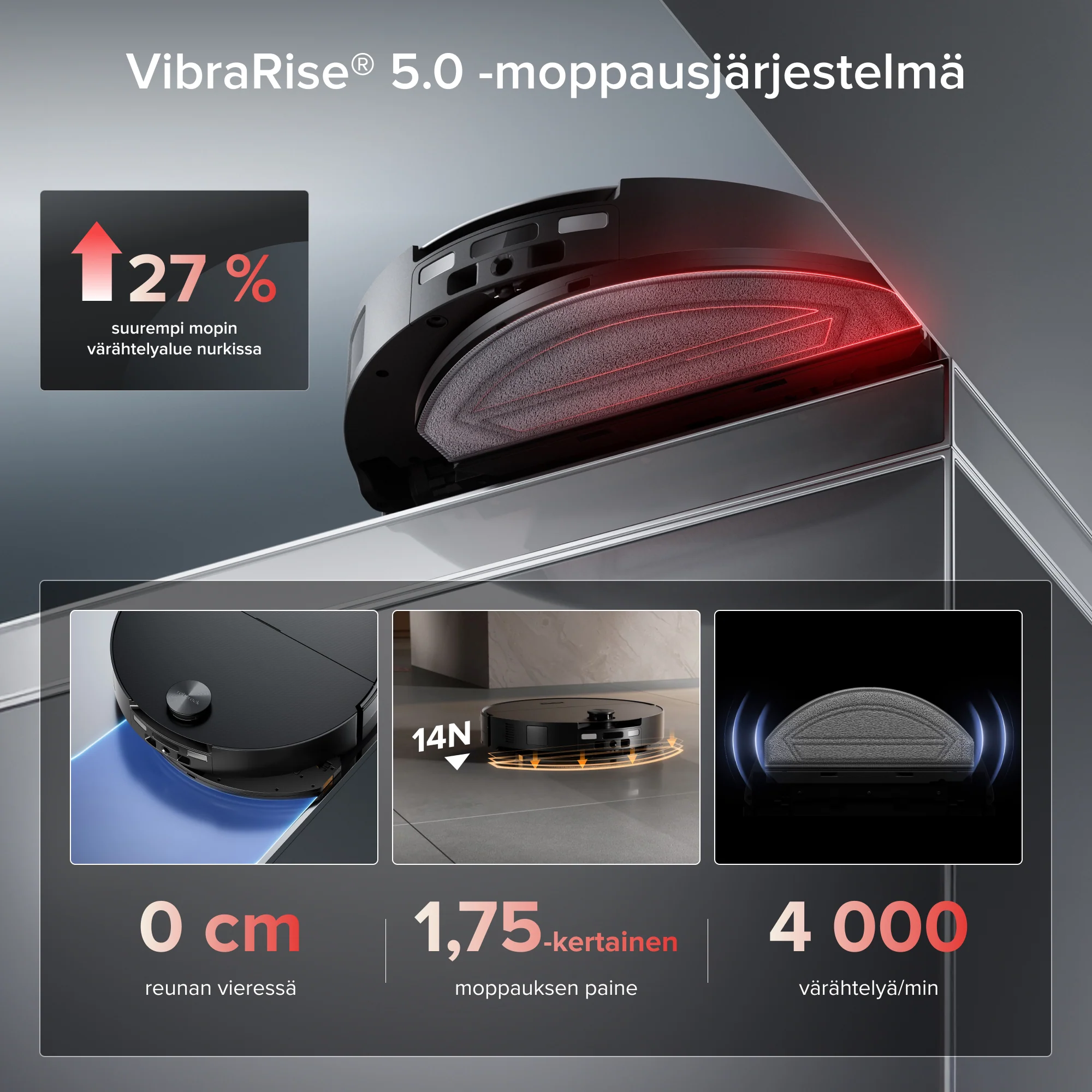 Roborock Saros 20 Sonic -robotti-imuri upouudella RockDock®:lla - Image 3