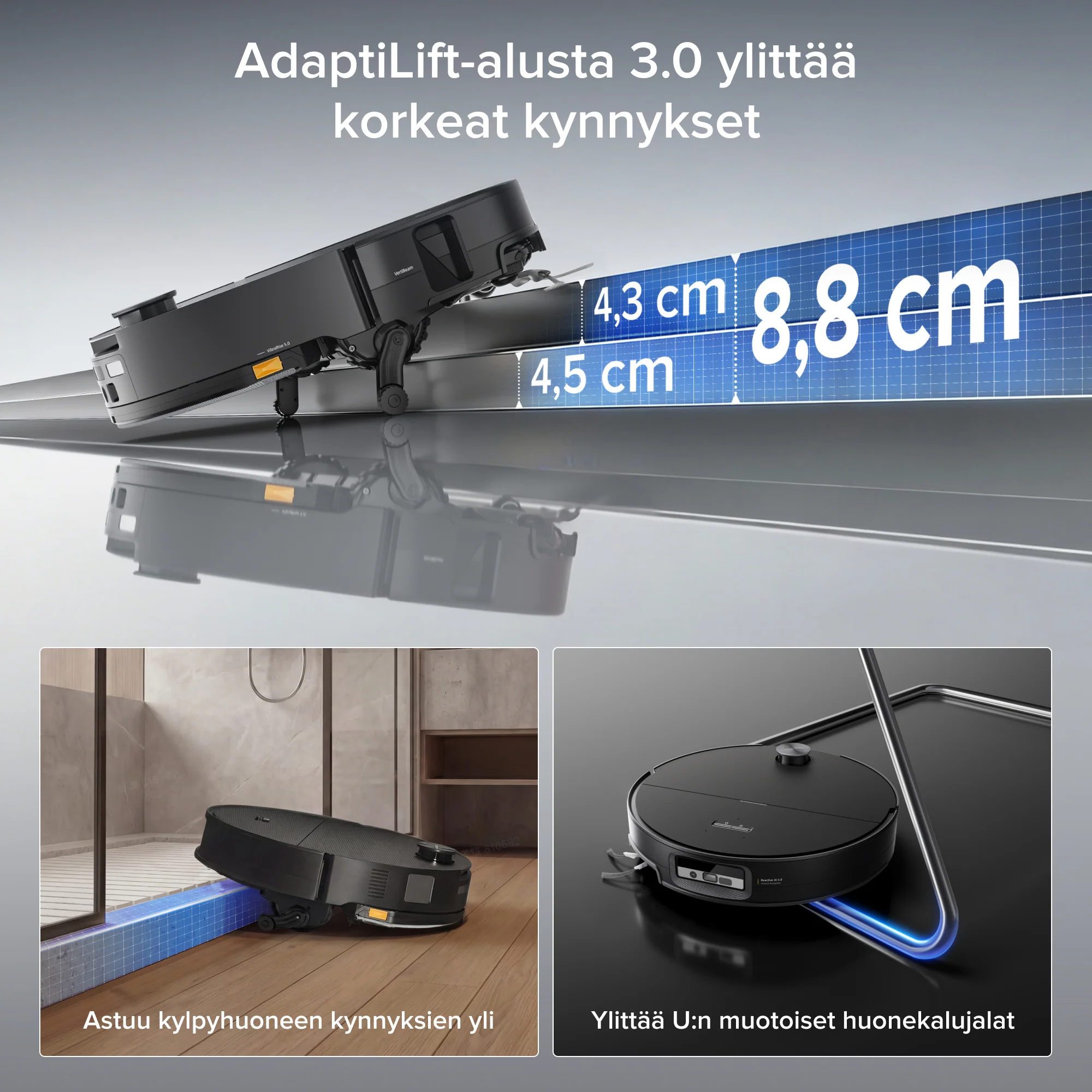 Roborock Saros 20 Sonic -robotti-imuri upouudella RockDock®:lla - Image 5